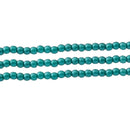 Starman, Czech Glass Pearls Round, Teal