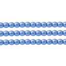 Starman, Czech Glass Pearls Round, Baby Blue