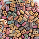 Les Perles Par Puca - Ios Par Puca 5.5X2.5mm, Crystal Orange Rainbow