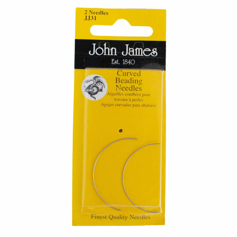 John James Curved Beading Needles