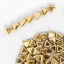 Les Perles Par Puca - Kheops Par Puca 6mm, Crystal Full Amber