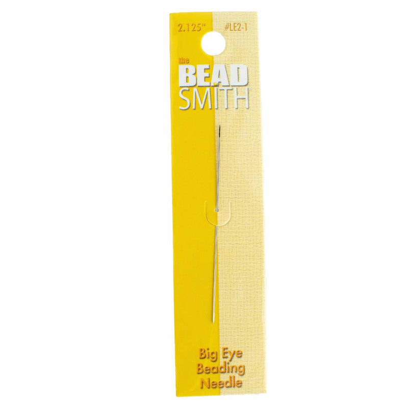 The BeadSmith Long Eye Needles, 2.125inch - 1 Needle