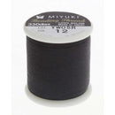Miyuki 330dtex 100% Nylon Beading Thread, Size-B, 0.2mm Thickness, Black
