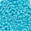 Les Perles Par Puca - Minos Par Puca 3x2.5mm, Opaque Blue Turquoise
