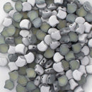 Matubo Ginko Beads 7.5mm, Backlit - Matte Uranium