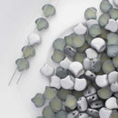 Matubo Ginko Beads 7.5mm, Backlit - Matte Uranium
