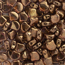 Matubo Ginko Beads 7.5mm, Crystal Senegal Brown/Violet