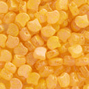 Matubo Ginko Beads 7.5mm, Confetti Splash Red - Yellow