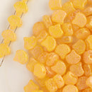 Matubo Ginko Beads 7.5mm, Confetti Splash Red - Yellow