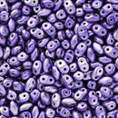 Matubo MiniDuo Beads 2x4mm, Metalust - Purple