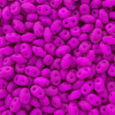 Matubo MiniDuo Beads 2x4mm, Neon Purple