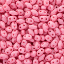 Matubo MiniDuo Beads 2x4mm, Saturated Pink