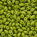 Matubo MiniDuo Beads 2x4mm, Opaque Olive