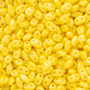 Matubo MiniDuo Beads 2x4mm, Luster - Opaque Yellow