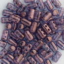 Matubo Rulla Beads 5x3mm, Luster - Transparent Amethyst