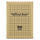 The BeadSmith Macrame Board, Mini - 7.5 X 10.5 inches (19.05 x 26.67cm)