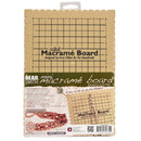 The BeadSmith Macrame Board, Mini - 7.5 X 10.5 inches (19.05 x 26.67cm)