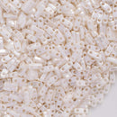 Miyuki Quarter Tila Beads 5x1.2x1.9mm, 592 Ceylon Antique Ivory Pearl