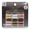 Wire Elements Tarnish Resistant 20 Gauge Wire, Assorted Colors - 18 Yards/16.46 Meters (6 Colors x 3 Yards/2.74 Meters)