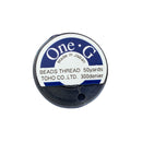 Toho One-G 330dtex 100% Nylon Beading Thread, Size-B, 0.2mm Thickness, Black, 50 Yards