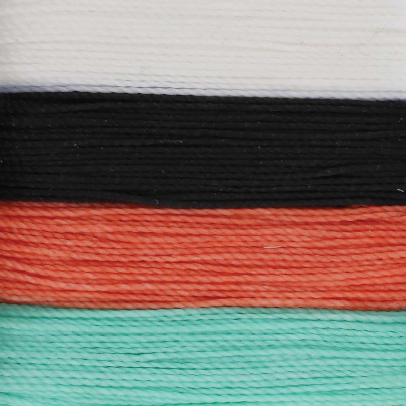 Knot-it! Waxed Brazilian Poly Cord, Thickness 0.8mm, Ocean Dreams, 60 Yards (4 Colors x 15 Yards)