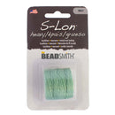 S-Lon Heavy Tex 400 Nylon 3-ply Bonded Thread, Thickness 0.9mm, Mint, 35 Yards/32 Meters