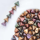 Les Perles Par Puca - Super Kheops Par Puca 6mm, Crystal Orange Rainbow