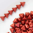 Les Perles Par Puca - Super Kheops Par Puca 6mm, Matte - Metallic Lava