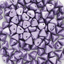 Les Perles Par Puca - Super Kheops Par Puca 6mm, Metallic Suede - Purple