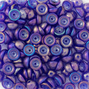 Starman Teacup Beads 4x2mm, Luster Iris - Cobalt