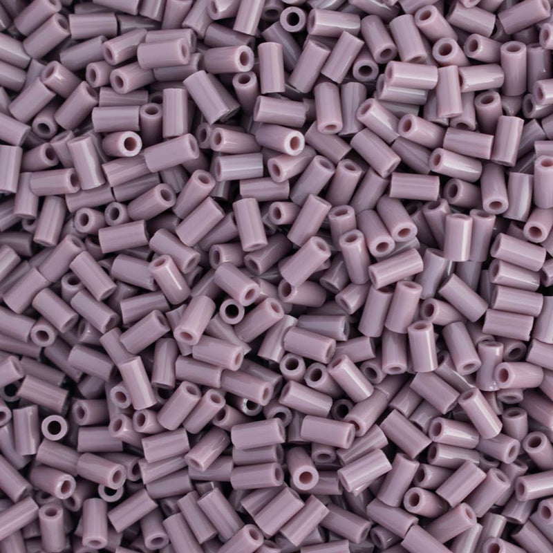 Toho Bugle Beads 3mm, 52 Opaque Lavender