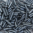 Toho Bugle Beads 9mm, 81 Metallic Hematite