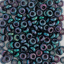 Toho Demi Round Seed Beads Size 6/0 4mm, 505 Higher-Metallic Dragonfly