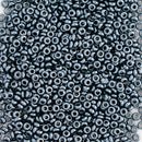 Toho Demi Round Seed Beads Size 11/0 2.2mm, 81 Metallic Hematite