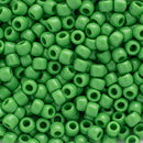 Toho Round Seed Beads Size 6/0 4mm, 47 Opaque Mint Green, 8 grams