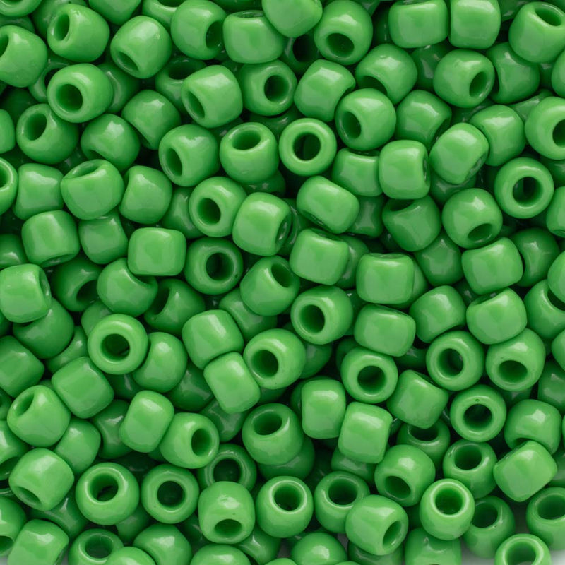 Toho Round Seed Beads Size 6/0 4mm, 47 Opaque Mint Green