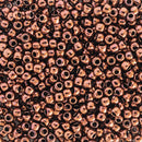 Toho Round Seed Beads Size 11/0 2.2mm, 222 Dark Bronze