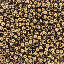 Toho Round Seed Beads Size 15/0 1.5mm, 221 Bronze