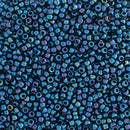 Toho Round Seed Beads Size 15/0 1.5mm, 88 Metallic Cosmos