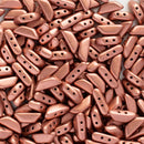 Les Perles Par Puca - Tinos Par Puca 4x10mm, Matte - Metallic Bronze Copper