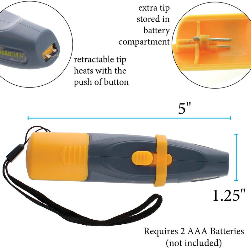 Thread Zap Ultra: Battery Operated Thread Burner/Thread Trimmer